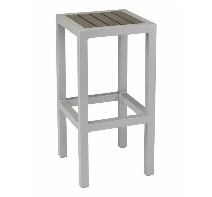 Aluminum Barstool - BAL-5602-BB - Gray