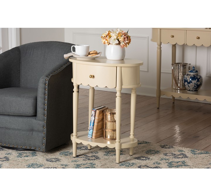 Baxton Studio bali & pari Liba End Table - lifestyle