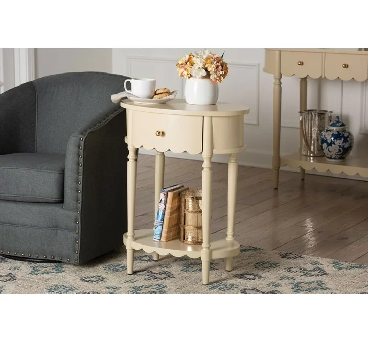 Baxton Studio bali & pari Liba End Table - lifestyle
