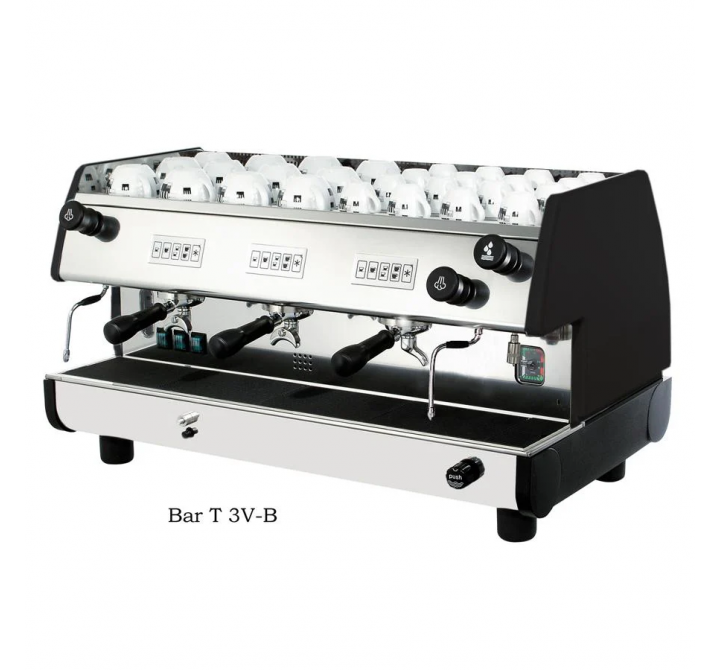 La Pavoni Trad. Trad. BAR-T 3 Group, Volumetric, 5465 W/ 230 V Black