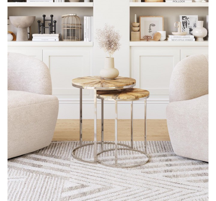 Bari Nesting Table Set Natural-Lifestyle 1