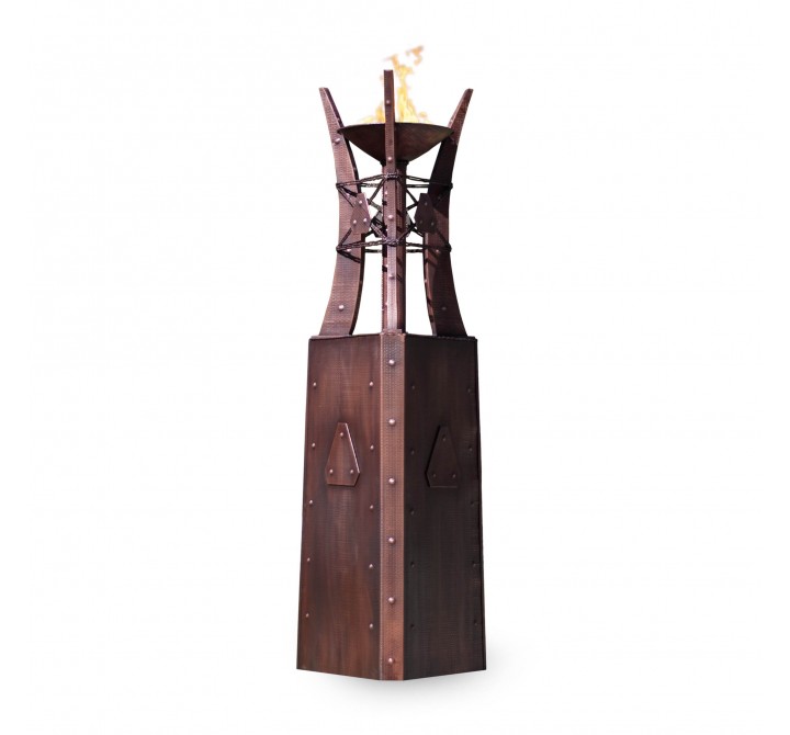 The Outdoor Plus Bastille Fire Tower Hammered Copper