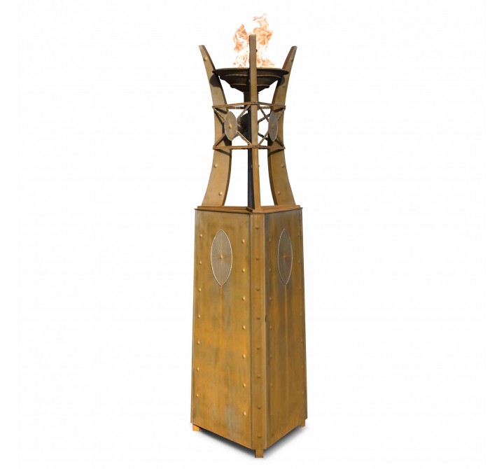 The Outdoor Plus Bastille Fire Tower Corten Steel