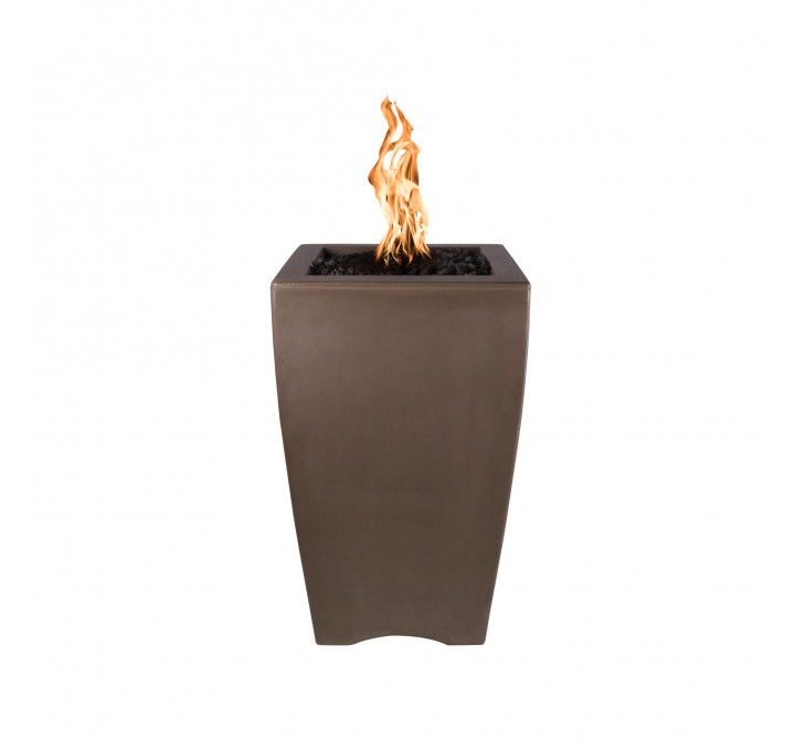 The Outdoor Plus Baston Concrete Fire Pillar
