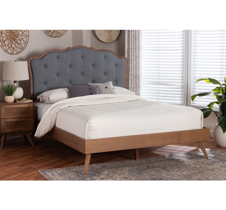 Baxton Studio Aithan Platform Bed - Lifestyle
