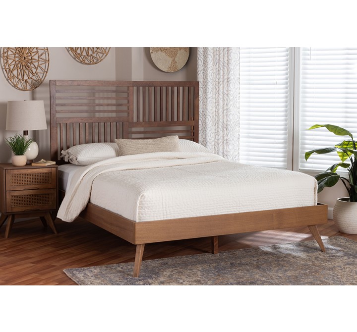 Baxton Studio Gemma Platform Bed - lifestyle