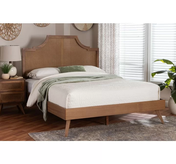 Baxton Studio Rodolfo Platform Bed - Lifestyle