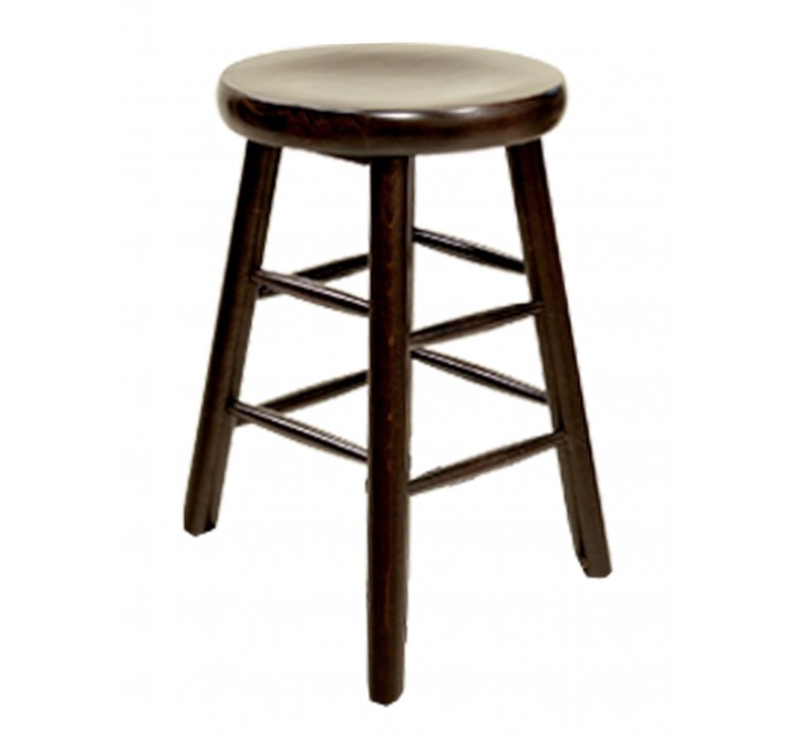 European 24' Beech Wood Barstool