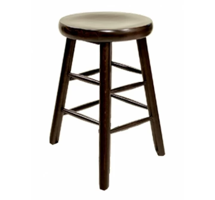 European 24' Beech Wood Barstool