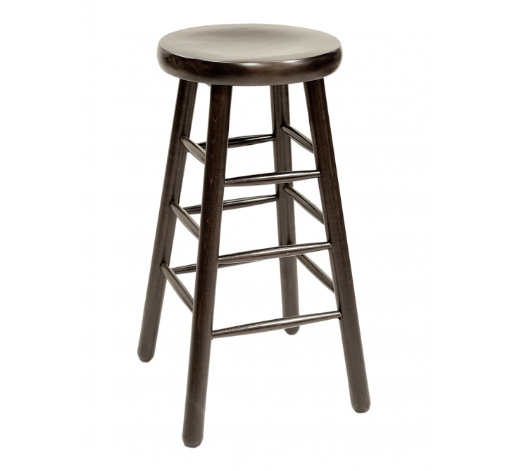 European 30" Beech Wood Barstool