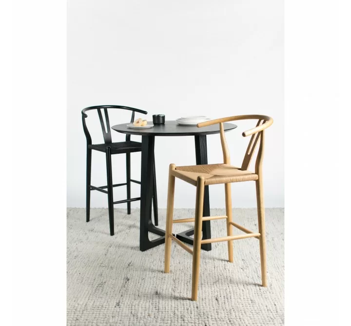 Moe's Home Collection Godenza Counter Table - Black Ash - Lifestyle