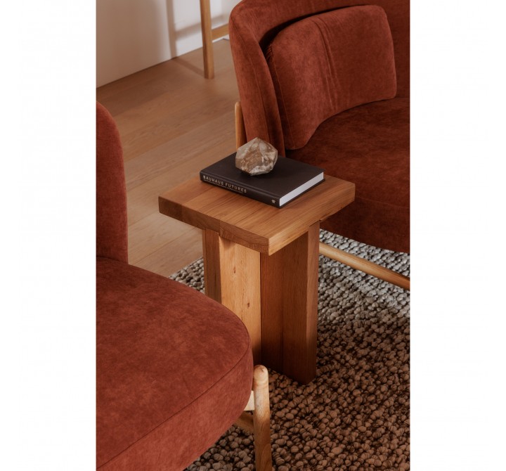 Moe's Home Collection Folke Side Table in Natural - Lifestyle