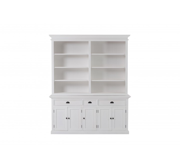 Nova Solo Hutch Cabinet With 5 Doors 3 Drawers - Front