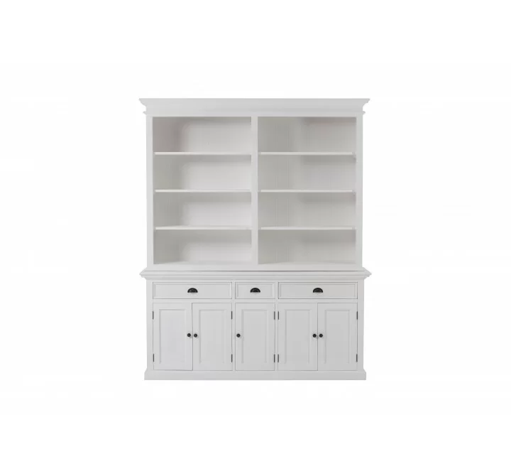 Nova Solo Hutch Cabinet With 5 Doors 3 Drawers - Front
