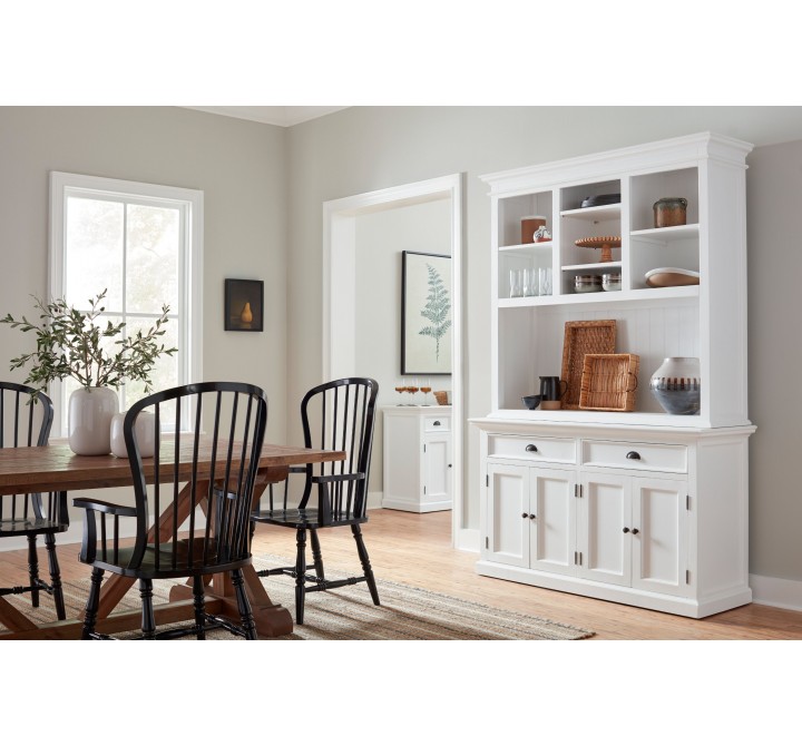 Nova Solo Halifax Buffet Hutch Unit with 2 Adjustable Shelves - Lifestyle