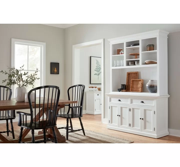 Nova Solo Halifax Buffet Hutch Unit with 2 Adjustable Shelves - Lifestyle