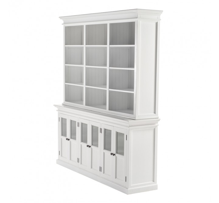 Nova Solo Halifax Hutch Unit with 6 Glass Doors 3