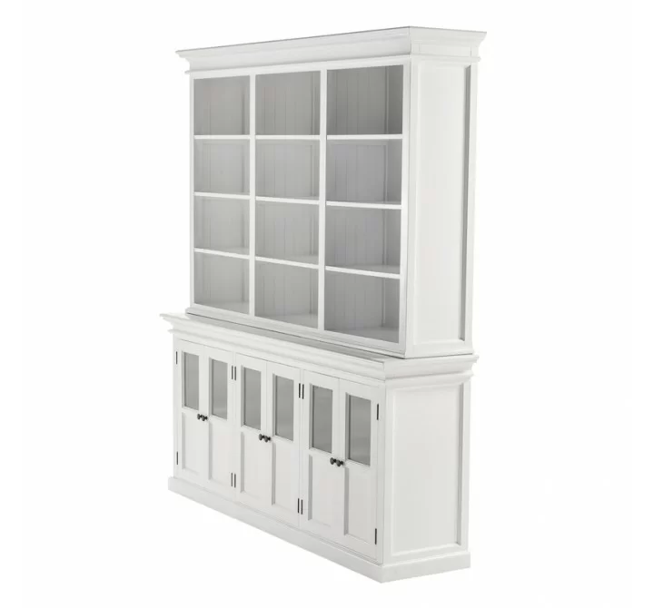 Nova Solo Halifax Hutch Unit with 6 Glass Doors 3