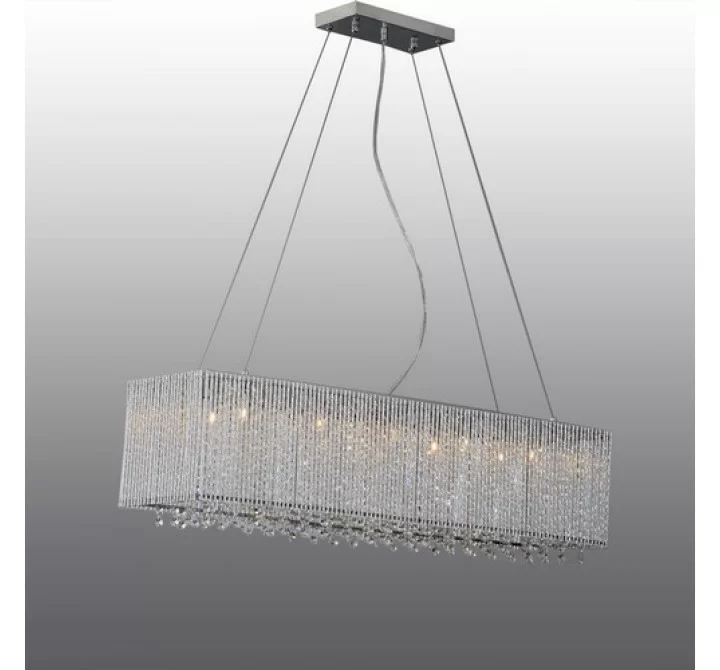 Bromi Crystalline Modern 10 Lights Crystals Chandelier