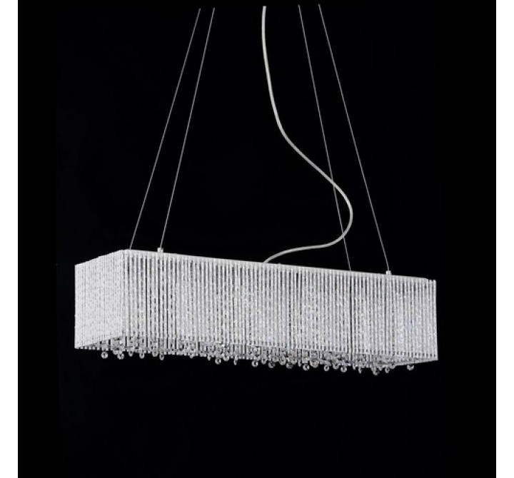 Bromi Crystalline Modern 6 Lights Crystals Chandelier