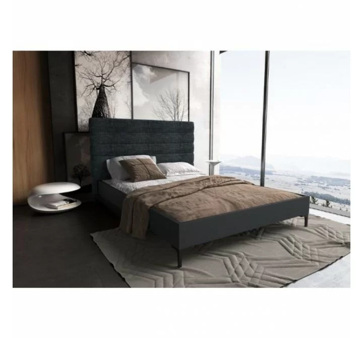 Manhattan Comfort Schwamm Full-Size / Queen Bed Grey