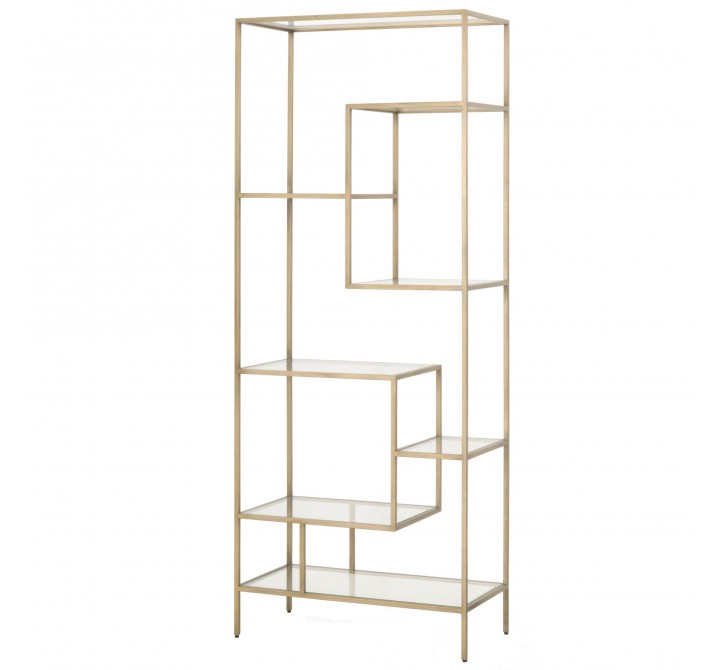 Essentials For Living Beakman Bookcase - Front Side Angle