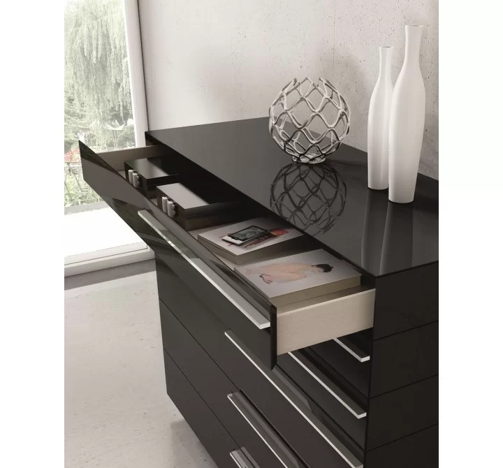 J&M Furniture Beja Chiffonier In Black 