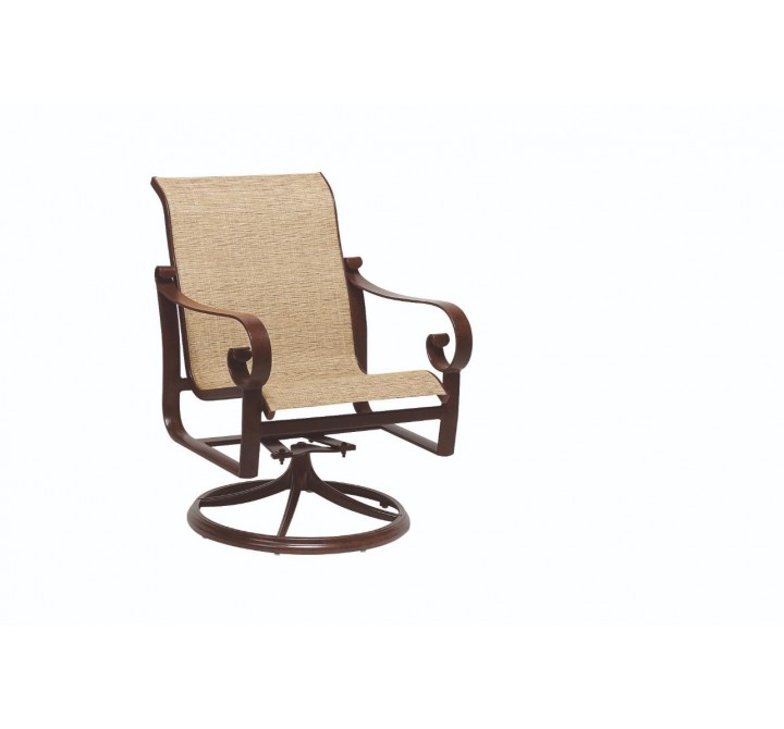 Woodard Belden Sling Swivel Rocker