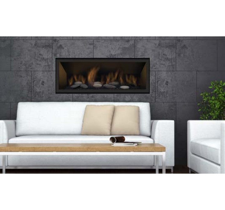 Sierra Flame Bennet 45" Liquid Propane Direct Vent Linear - Lifestyle