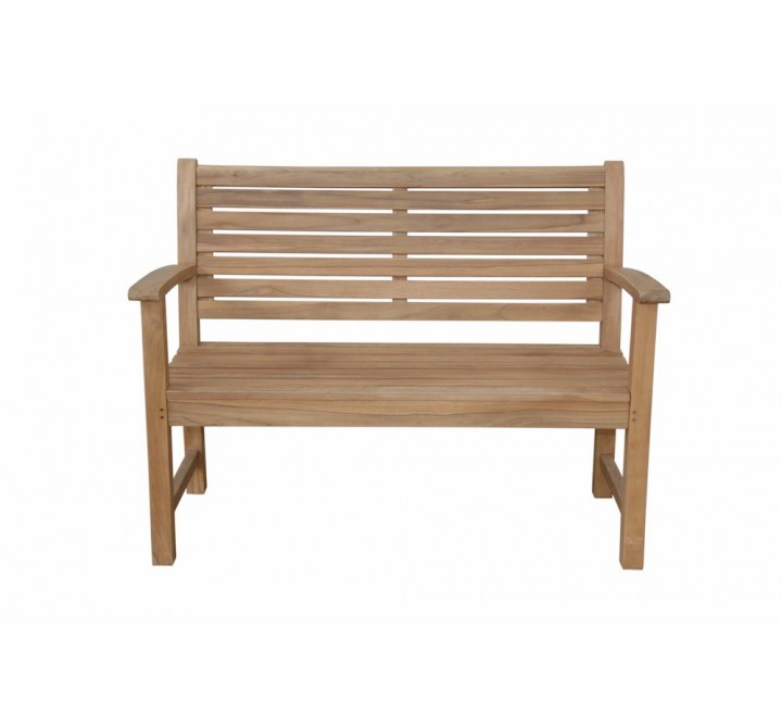 Anderson Teak Victoria 48" 2-Seater Bench - Front