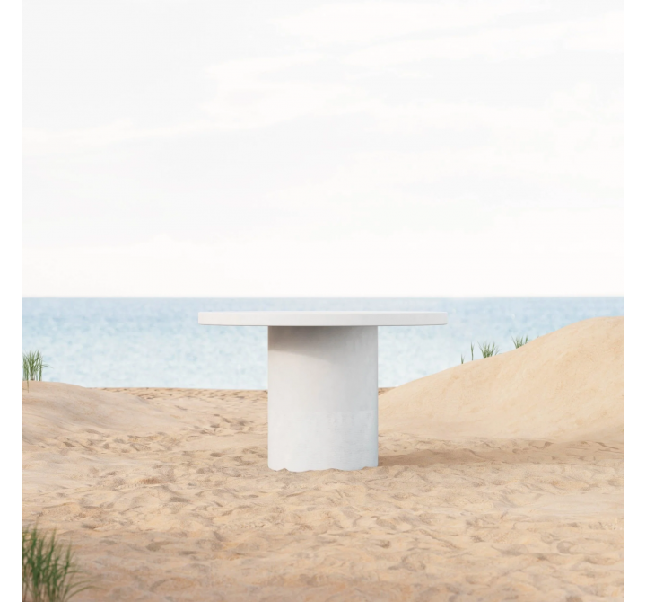 Azzurro Living Cabo 48 Round Dining Table - Table Only Lifestyle