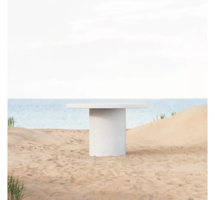 Azzurro Living Cabo 48 Round Dining Table - Table Only Lifestyle