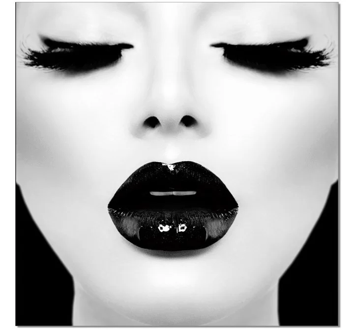 J&M Furniture Acrylic Wall Art Black & White 