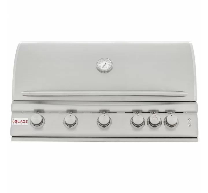 Blaze Grills 40-Inch 5-Burner LTE Gas Grill - Front and Closed