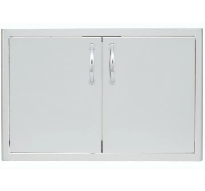 Blaze Grills 32-Inch Double Access Door with Paper Towel Holder - Front