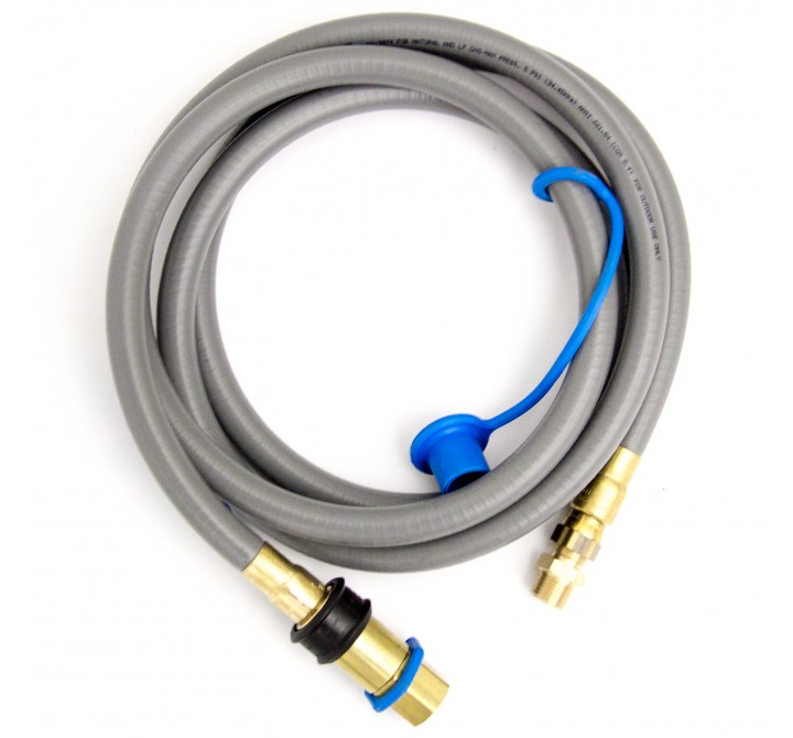 Blaze Grills 1/2 Inch Natural Gas Hose with Quick Disconnect - Rolled