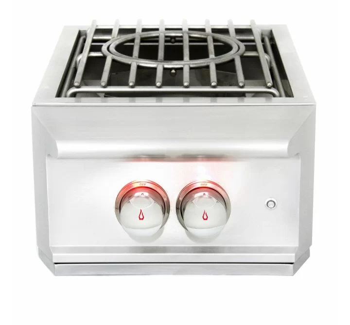 Blaze Grills Professional Built-in Power Burner - Front with Grill Shown