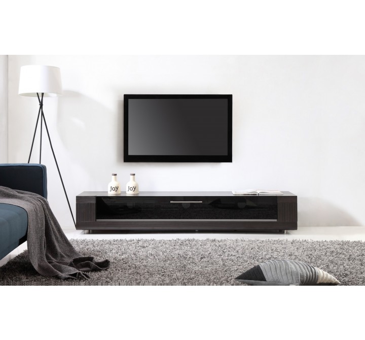 Editor Remix TV Stand - Ebony Veneer
