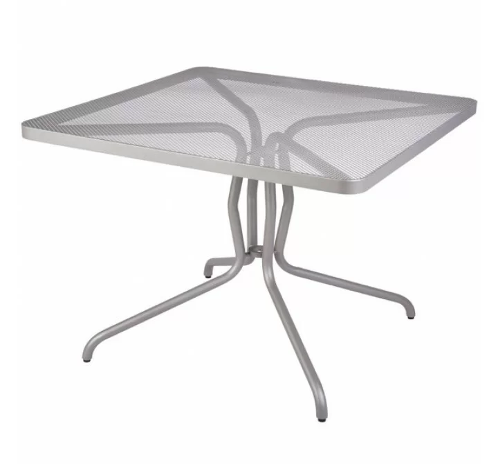 Nexus Dining Height Table In Titanium Silver