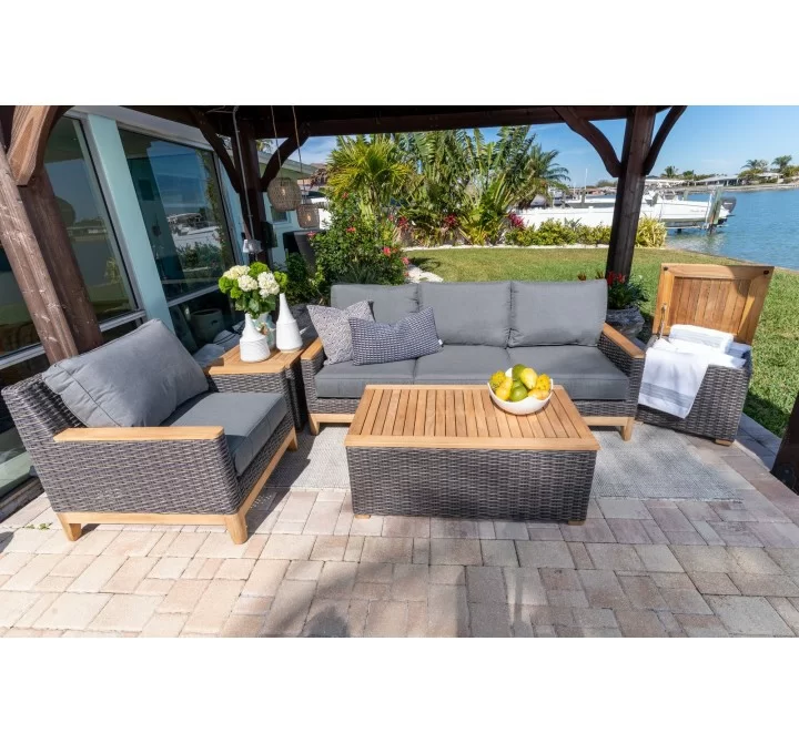 Royal Teak Boca Coffee Table w Storage2