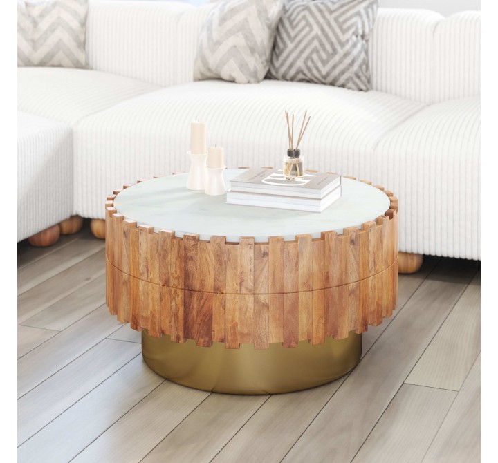 Bombay Coffee Table Natural - Lifestyle 1