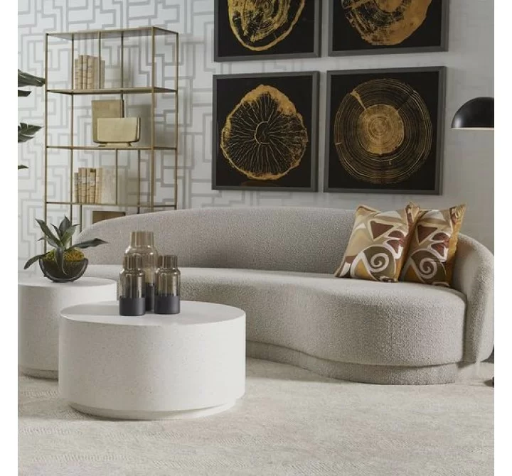 Sunpan Rubin Coffee Table Terrazzo - Lifestyle