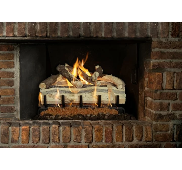 Grand Canyon Blue Pine Split Logs 6 Pc Set- Logs Only