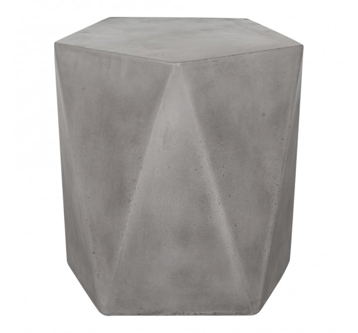 Moe's Home Collection Gem Outdoor Stool - Front Angle