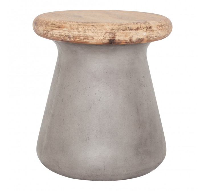 Moe's Home Collection Earthstar Outdoor Stool - Front Angle