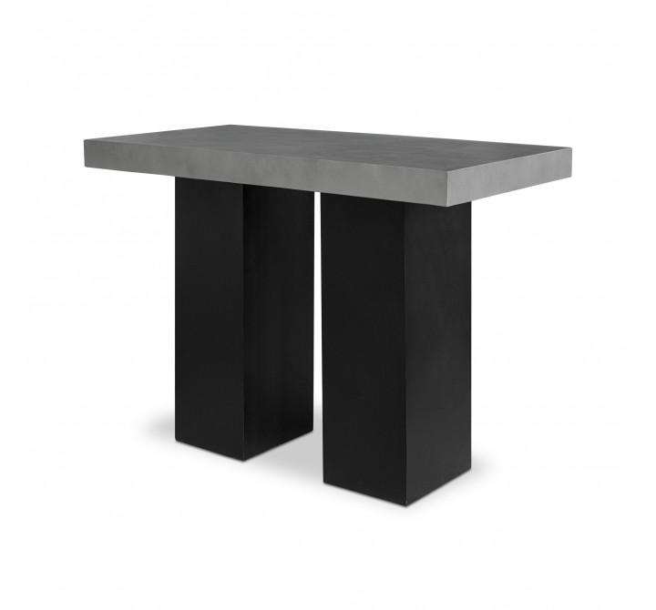 Moe's Home Collection Lithic Outdoor Bar Table - Front Side Angle