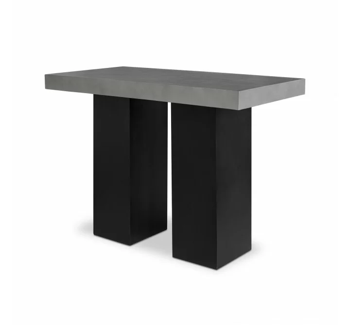 Moe's Home Collection Lithic Outdoor Bar Table - Front Side Angle