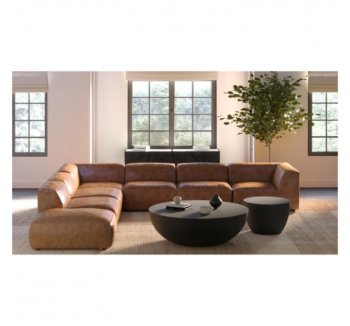 Moe's Home Collection Insitu Side Table in Black - Lifestyle