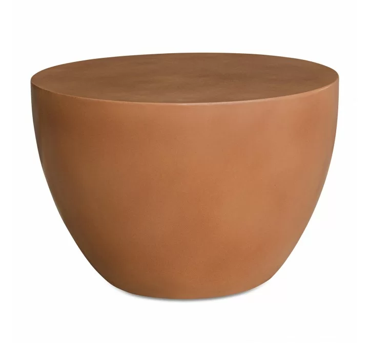 Moe's Home Collection Insitu Side Table - Terracotta - Front Angle