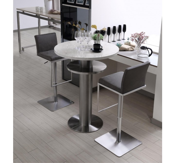 Clay Barstool in Gray- Lifestyle 1